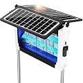 Jinyeda Solar Bug Zapper, 4500V Mosquito Zapper Waterproof for Patio