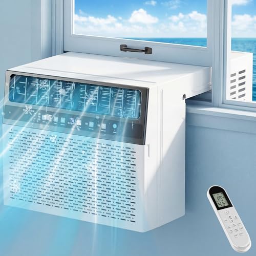 AKIRES U-Shaped Window Air Conditioner, 10,000BTU Air Conditioner Window Unit, Cools up to 450 Sq....