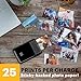 KODAK Step Sofort-Smartphone-Fotodrucker - Tragbarer Mini-Farb-Mobilfotodrucker - Zink 2x3” Klebefotos - Bluetooth-kompatibel mit iOS- & Android-Geräten - Spaßige Bearbeitungs-App - Schwarz