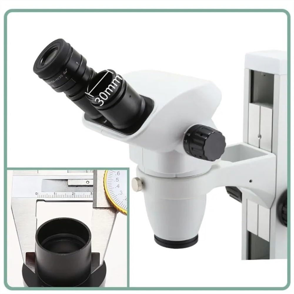 Mikroskop 1 szt. 10X-H-25 wysoki okular szerokiego pola regulowany dioptria do lornetki trójokularowego mikroskopu stereo 30 mm montaż