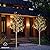 LIGHTSHARE 8 Feet 132L LED Birch Tree Lights, Pack of 2, Warm White, for Holiday Party and Christmas Decoration, Indoor and Outdoor Use