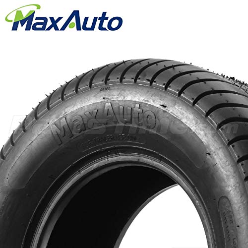 Maxauto Trailer Tires 20.5X8-10 205/65-10 6Pr Load Range C, Set Of 2 #TOP4
