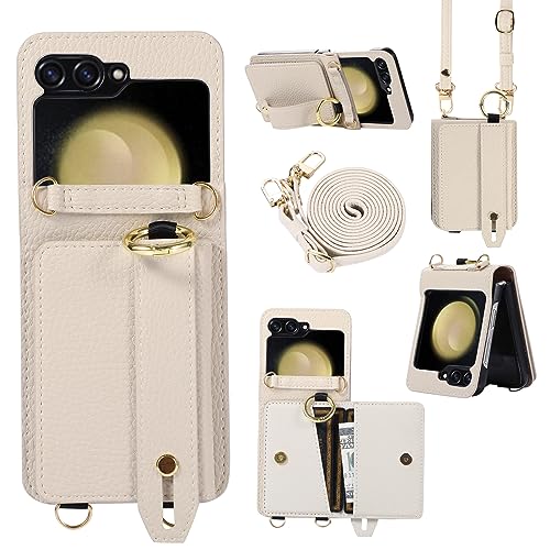 Coque antichoc Samsung Z Flip 5 avec support anneau contre les chutes