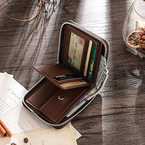 LanM Gifts for Dad Mens Wallets Personalized Photo Wallets for Father Engraved Customized Picture Wallet for Grandfather Husband Boyfriend Son Christmas Gifts3