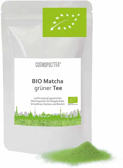 Bio Matcha Tee Pulver Premium 100g - Original aus Japan | cosmopoliTEA®