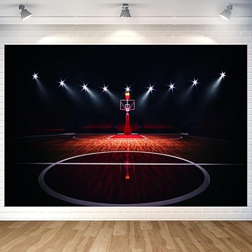 Basketball Court Backdrop Wall Banner Photography