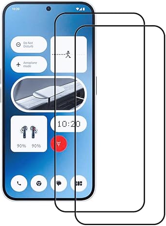 Screen Protector for Nothing Phone 2a - [2pack] Full Coverage HD Anti-Scratch Tempered Glass for Nothing Phone 2a 6.7"