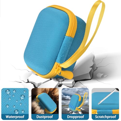 Funda rígida para cámara de niños, color azul miniatura 5