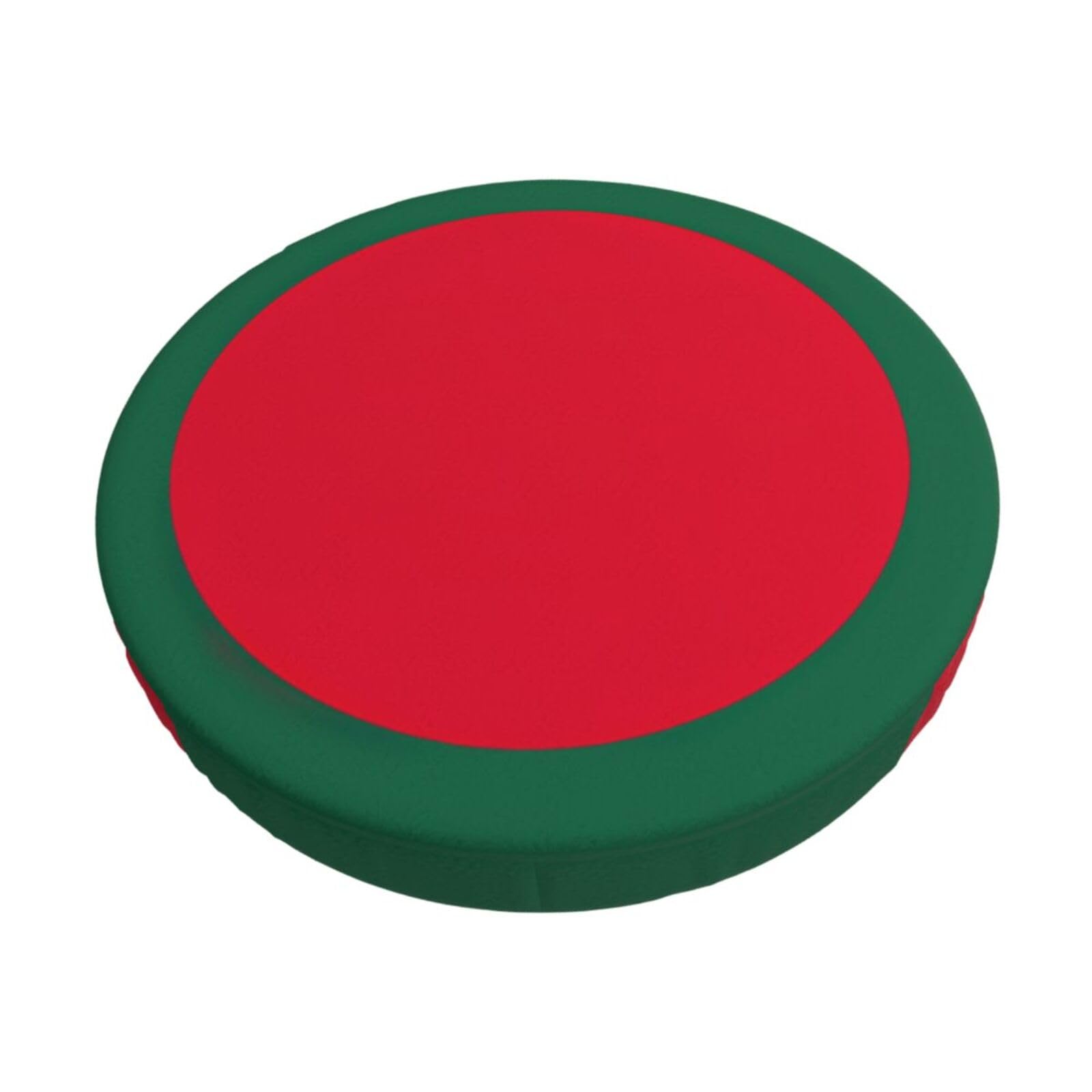 ACVnbm Flag Of Bangladesh Print Round Bar Chair Cushion Cover, Elastic Chair Protector For Kitchen Bar Dining