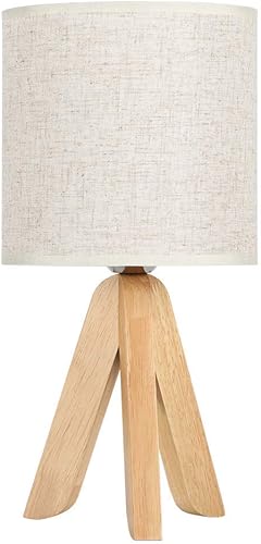 Miniatura 8 de HAITRAL Lámparas pequeñas para mesita de noche, modernas lámparas para dormitorio, sala de estar, comedor (productos agregados)