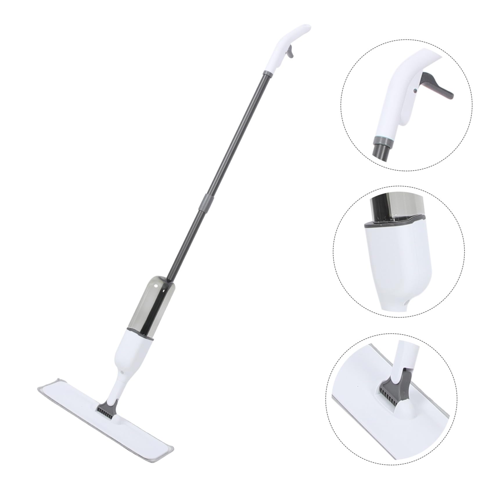 Sprühwischer Bodenwischer 350ml , Edelstahl und Superfaser