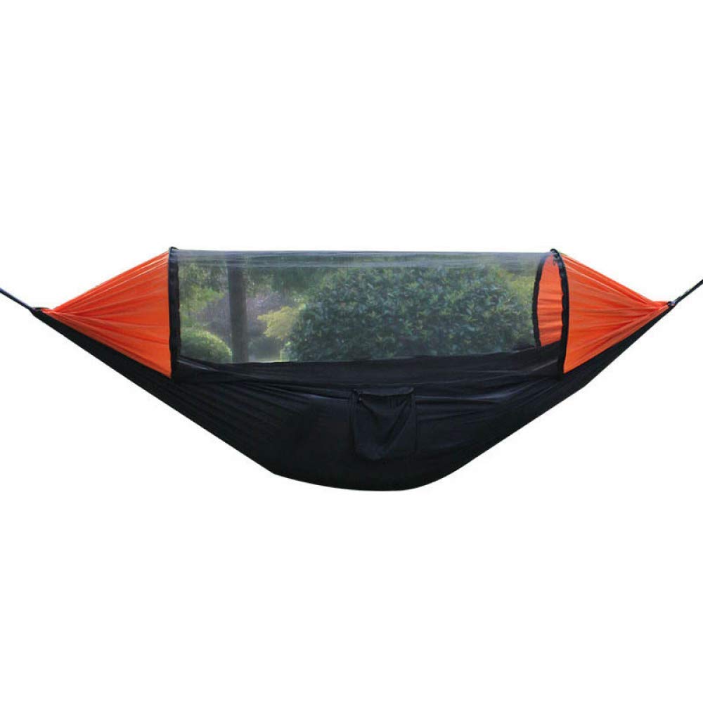 Amaca Doppia Da Campeggio Leggera Portatile In Nylon Con Paracadute Zaino In Spalla Viaggio 95031232 - Foto 6