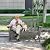 nalone Outdoor Bench, HDPE Patio Bench, Rot-Proof Porch Benches (Grey)