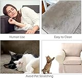 Armrest Chair Covers, Set of 4 Stretch Armchair Covers for Arms，Spandex Polyester Sofa Arm Caps Non Slip Armrest Covers for Chairs Furniture Protector Armchairs Sofa Couches Recliner (Wine Red) - Image 4