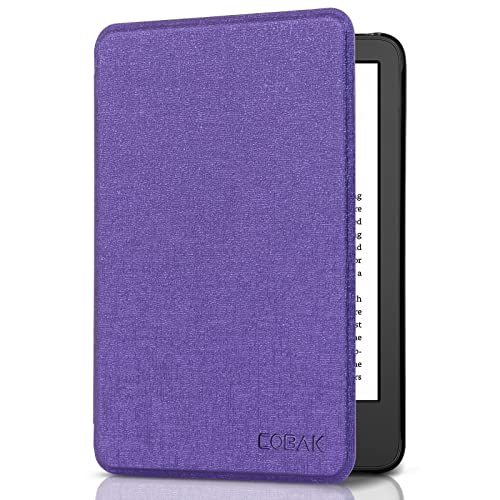Image of CoBak Case for All New 6 Inch E-Reader 2024 and 2022 (208 Generation) - PU Leather Smart Cover, Auto Sleep and Wake