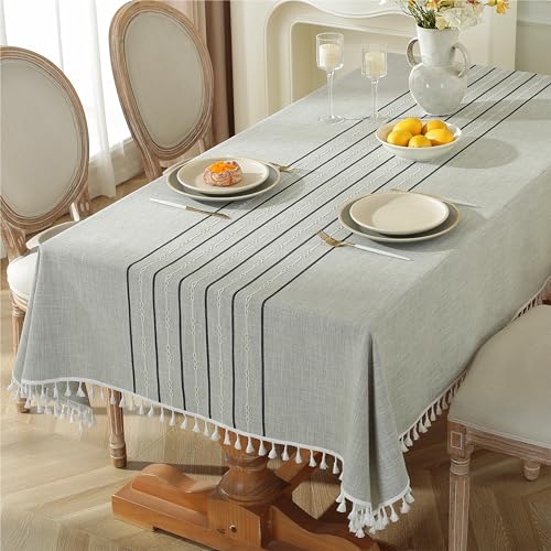 Aofmee Table Cloth, 55 x 70 Inch Tablecloths for Rectangle Tables...