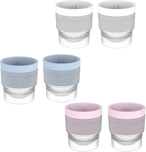 Miniatura 7 de Molde circular apilable para hockey sobre hielo, molde de hielo para whisky, moldes redondos para cubitos de hielo, fabricante de bolas de hielo