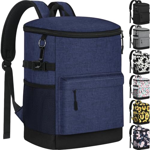 Tenot Cooler Backpack 33 Cans Insulated Leak-Proof Beach Bag