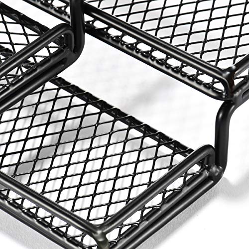 Gongshi Spice Rack Organizer For Cabinet, Pantry And Countertop, 3 Tier Expandable Seasoning Shelf, Black #TOP3