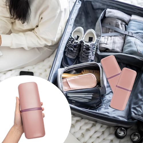 Travel Toothbrush Cup Case Portable PP Seal Tooth Brush Holders Cover White - Bild 16 von 29