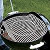 onlyfire Double-Side Hinged Cooking Grate, Gourmet BBQ System Replaced Grilling Grate for Weber 22 Charcoal Kettle Grills
