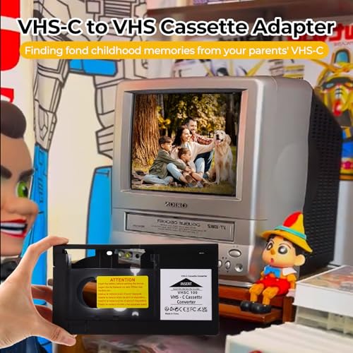 Adaptador de Casete VHS-C a VHS miniatura 5
