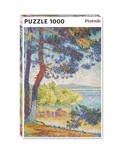 Piatnik 570247 Puzzle Cross 1000 pièces Après-midi à Pardigon Multicolore