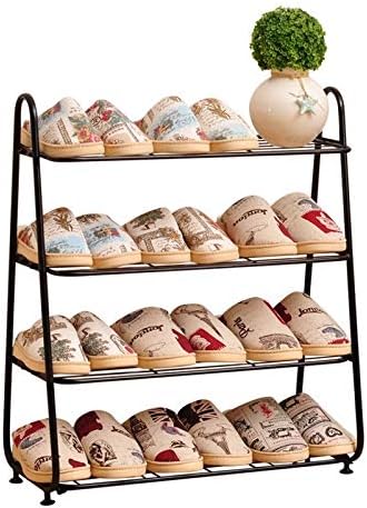 Tieyi Shoe Rack, Multi-Storey Shoe Cabinet, Simple Modern Economical Dust-Proof Shoe Rack, Simple Dormitory Shoe Rack (Color : A) (A)