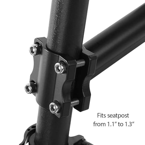 image for Takelablaze Bike Rear Rack Retractable Bike Luggage Cargo Rack Aluminu