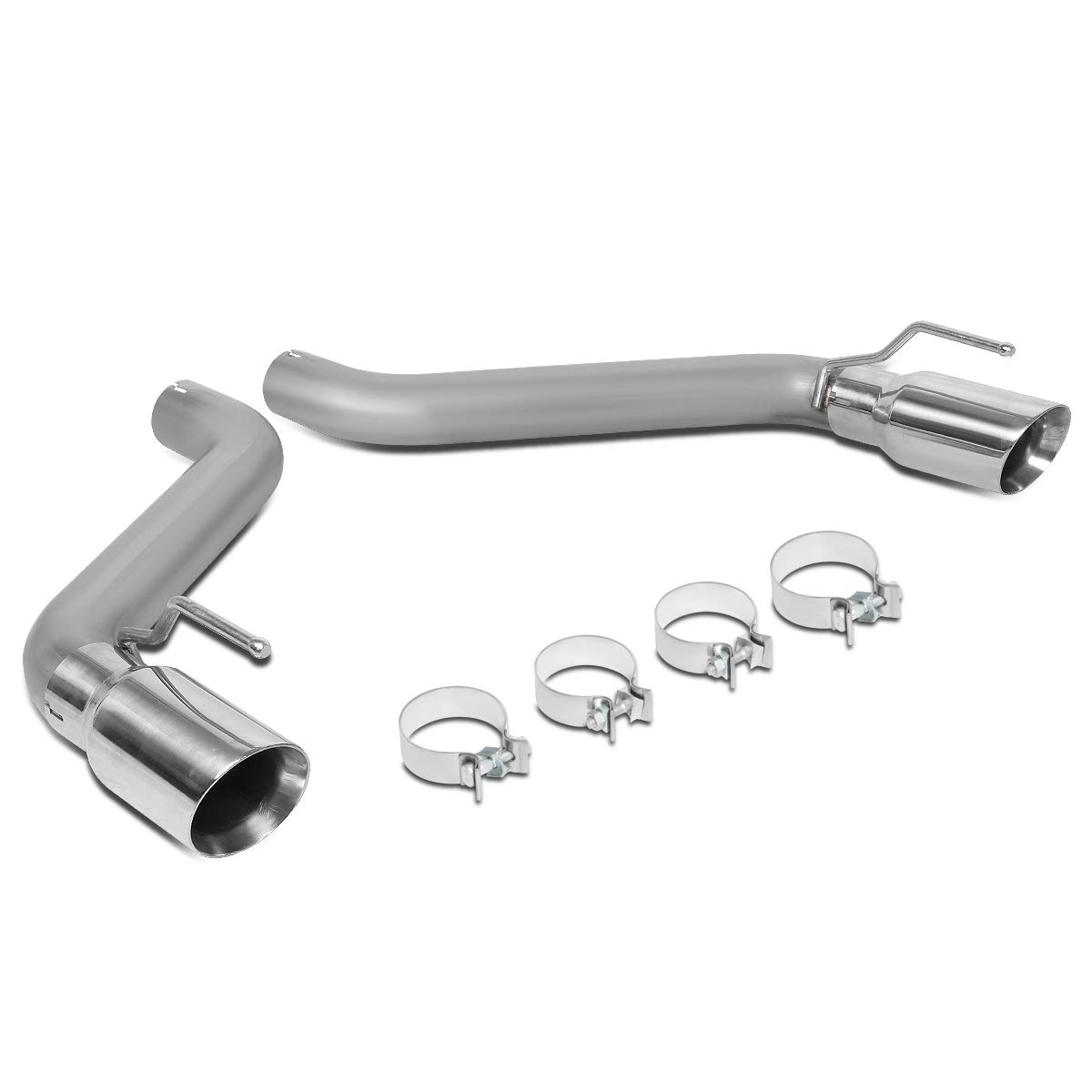 Amazon | Auto Dynasty 4インチ デュアル マフラー チップ アクスル 