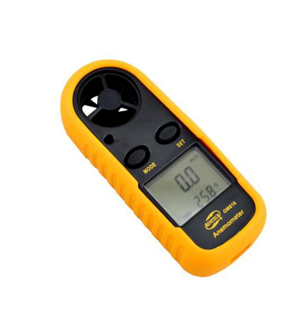 Anemometro Digitale GM816 – Misuratore Velocità Del Vento Con Termometro, Display LCD Retroilluminato - Foto 2