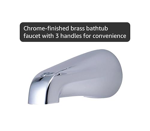 Central Brass 0971-Z Three Handle Tub & Shower Set in Chrome