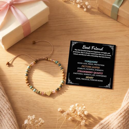 Inspirational Natural Stone Friendship Bracelets Birthday Gifts Ideas - image 5