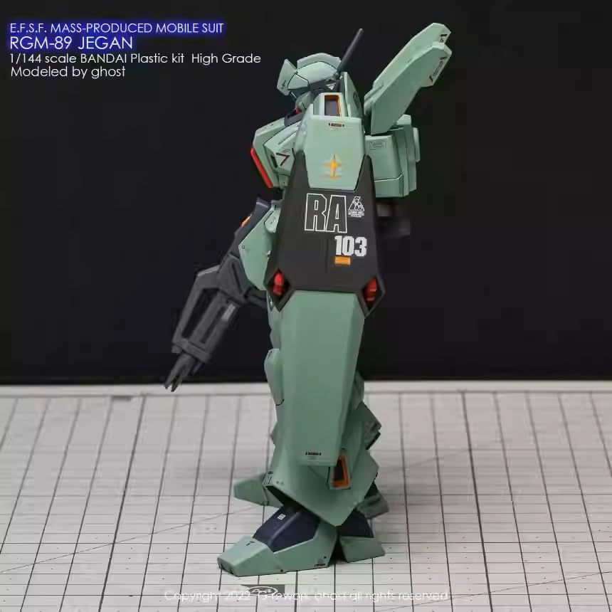 Amazon | 〔1/144スケール HG/RG〕 RGM-89 ジェガン用水転写式デカール