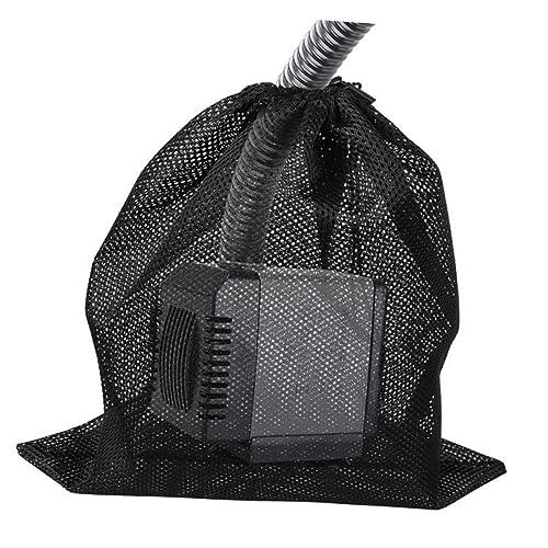 Bolsa filtro de malla para bomba de acuarios y peceras miniatura 4