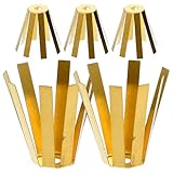 MAGICLULU 5 Stück Messing Golf Schaft Adapter Shims Golfschäfte Abstandshalter Octopus Design Kompatibel Für Kopfaufnahme Befestigung Golfzubehör