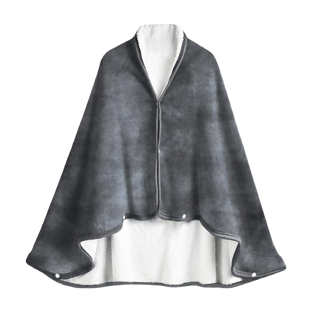 Châle femme couverture plaid cape écharpe hiver chaud pour salon