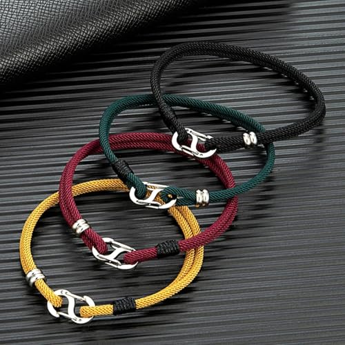 Bracelets men rope et bijoux imperméables unisexes - 6