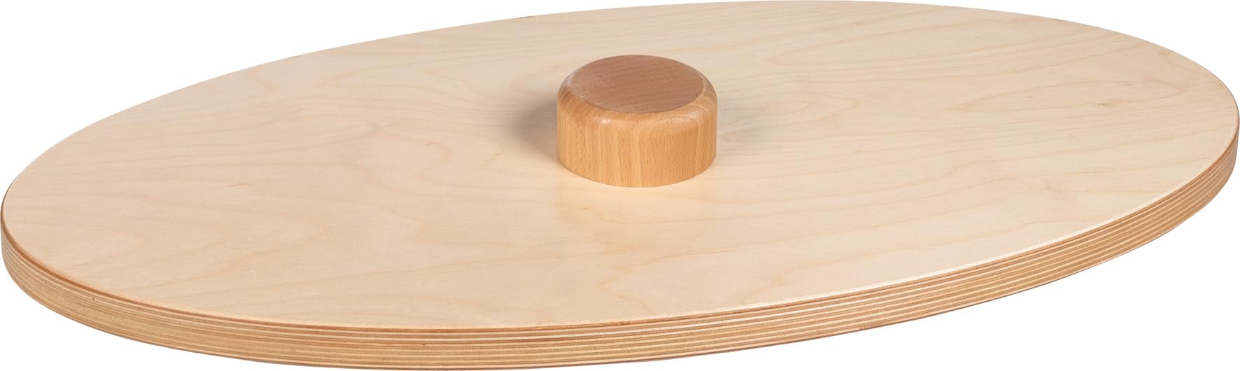 Balance Board Labirinto: 55,5 x 29 x 4 cm, Holz, mit 3 Murmeln, per Stück