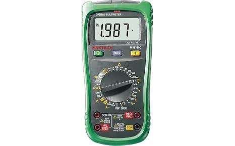 MGL MASTECH MS8360C/E/F/G MS8361D Digital Multimeter DMM Inductance Capacitor hFE Tester AC/DC Voltage Current Ohm Meter with Temperature Diode Continuity Tester(MS8360C)