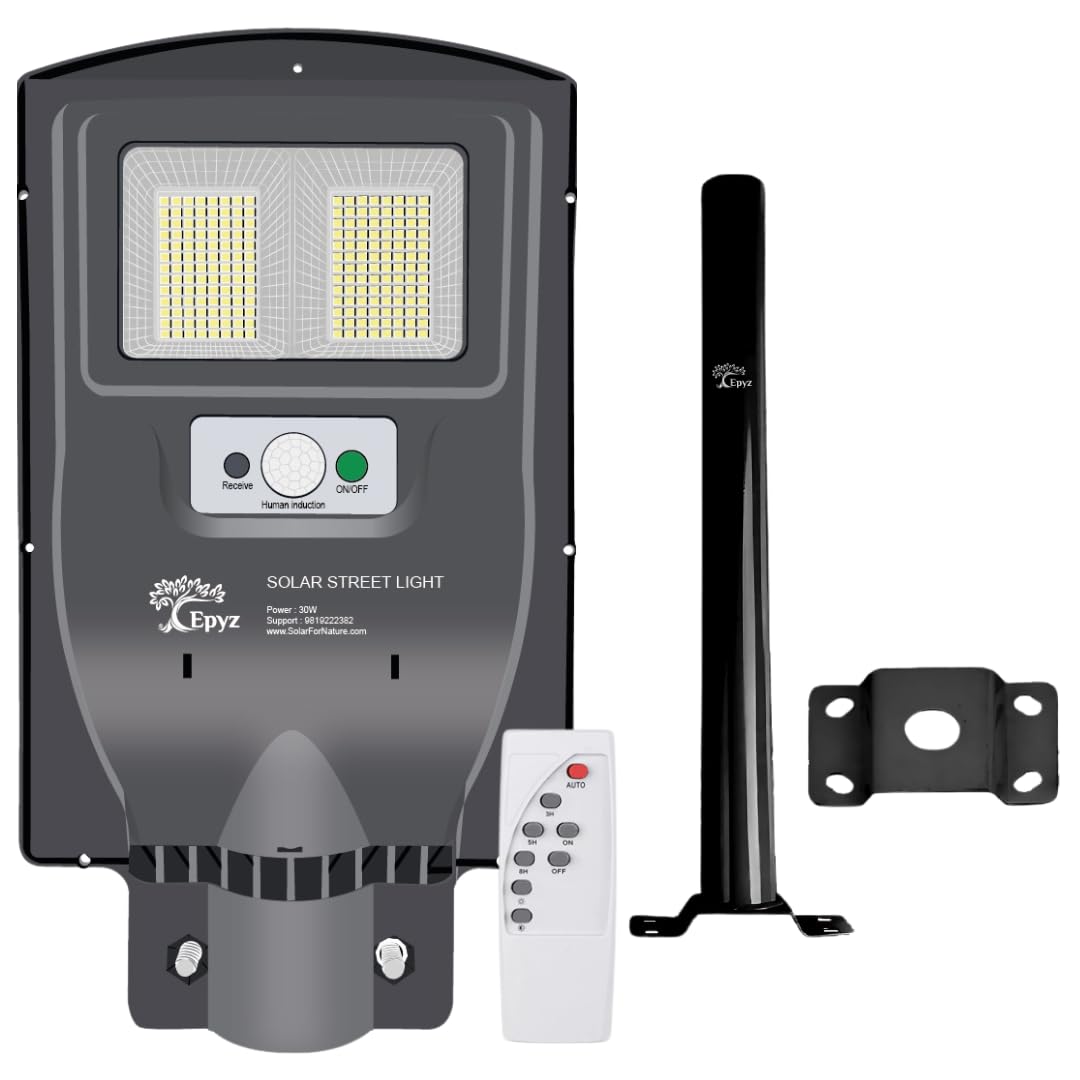 Epyz 200W Solar Street Light - Motion Sensor -17