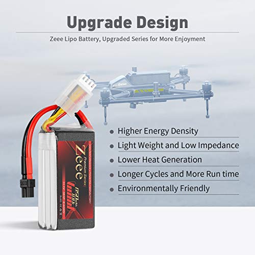 Zeee Premium Series 3S Lipo Battery 11.1V 100C 850mAh FPV Batteries with XT30 Plug for Racing Drone Quadcopter Helicopter Airplane RC Boat RC Car RC Models(2 Pack) - Image 2