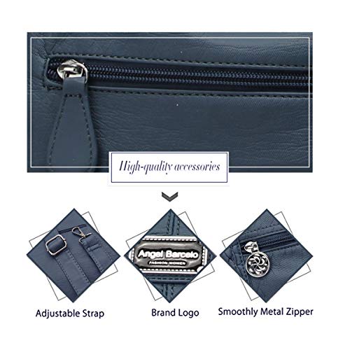 Image of Angel Barcelo Purses for Women Soft PU Leather Shoulder Bag Crossbody Purse and Handbags