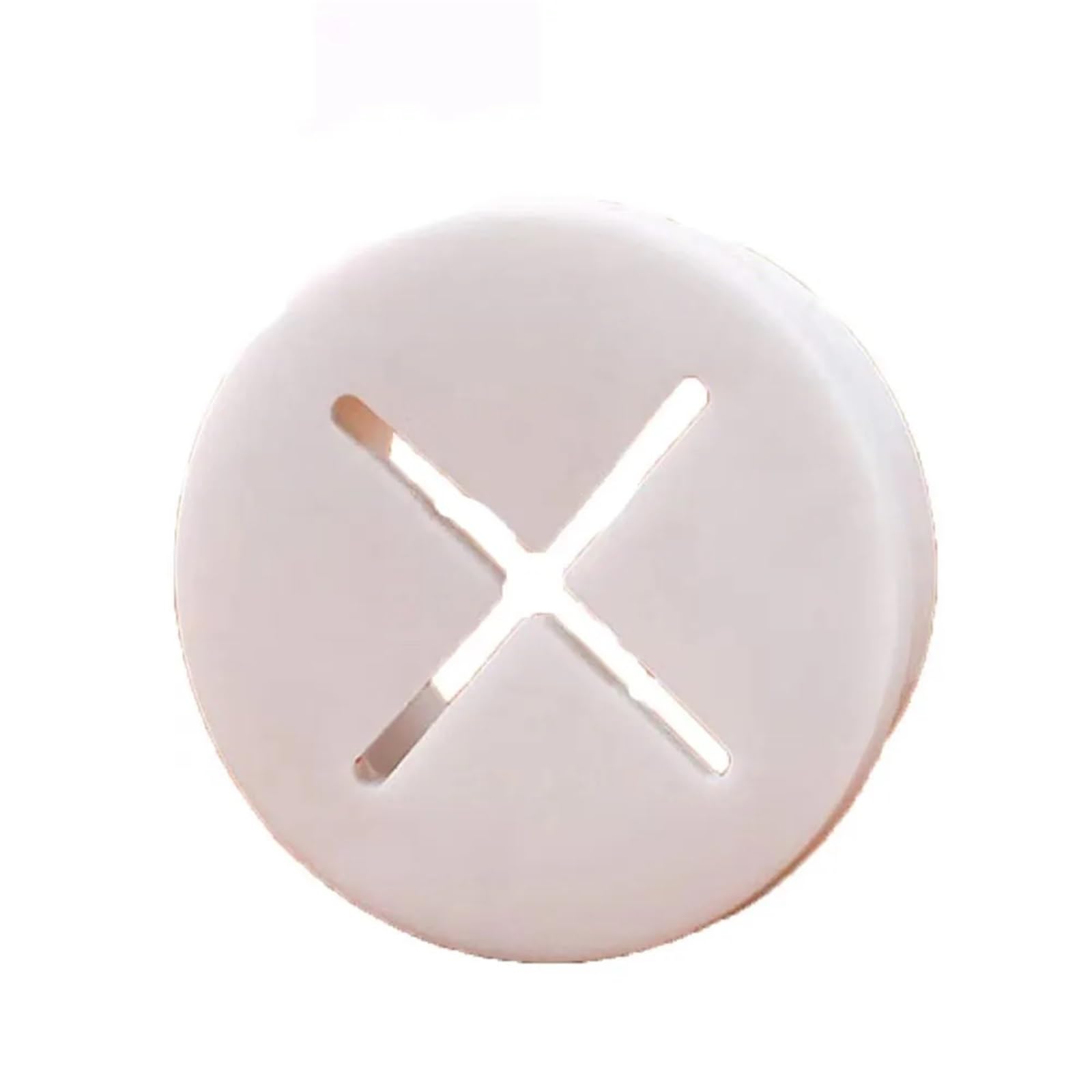 Desk Cable Grommet 30pcs Computer Cables Desk Hole Cover Cable Cord Grommets Wire(White,25mm)