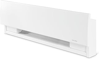 Stelpro High-End Electric Baseboard Heater, 500W / 120V, 22 1/4" x 7 1/16", Compact Convection Heater for Rooms up to 50 sq. ft, Discreet Design, Prima Series (SPR0501W) – White