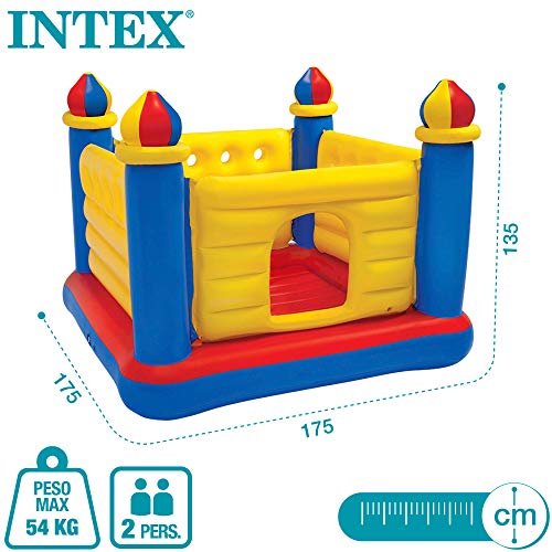 Image of INTEX Jump-O-Lene Inflatable Bouncy Castle for Kids Ages 3-6