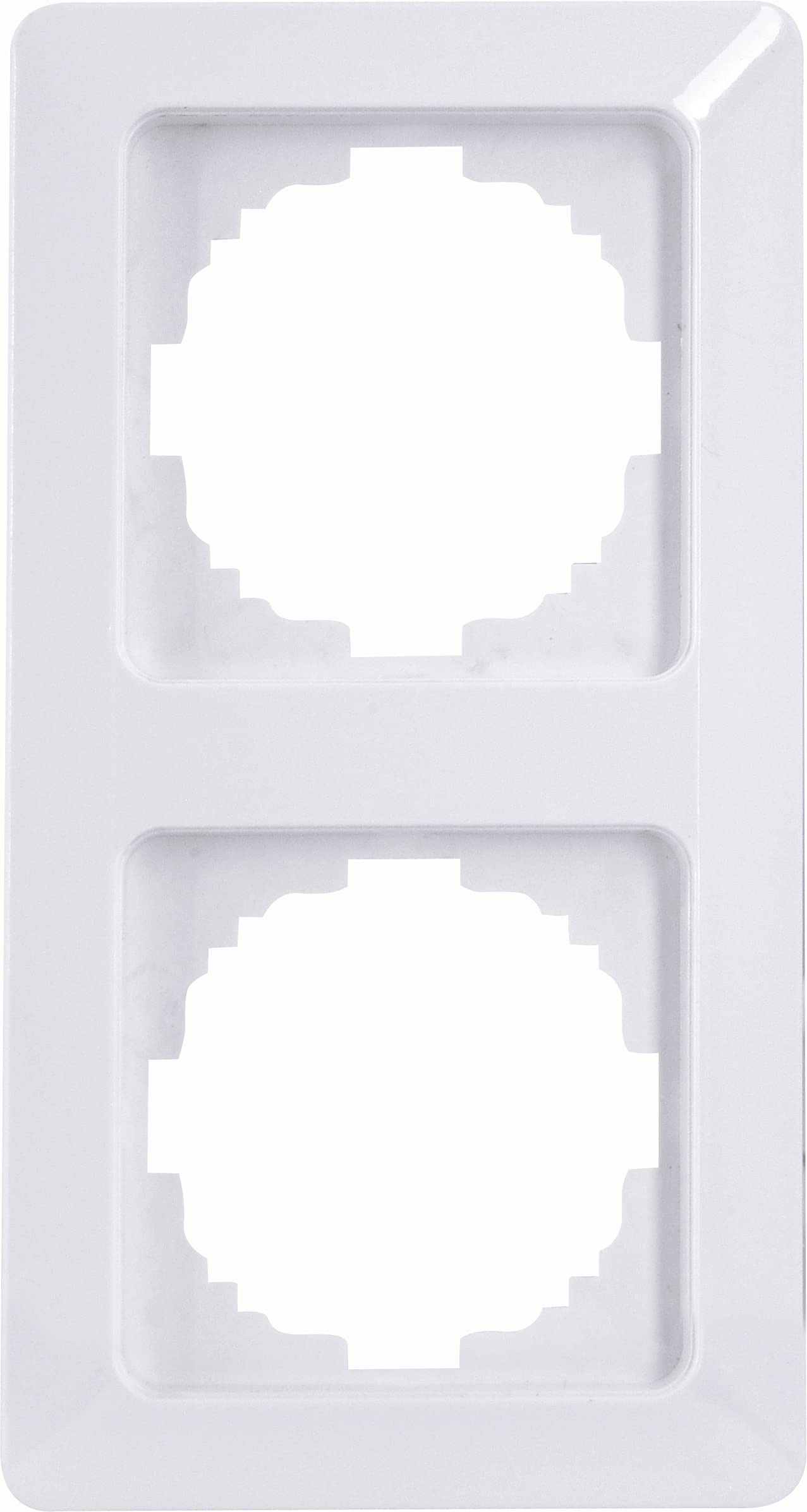 Cadre de finition double Kopp HK02 pour rénover vos vieux interrupteurs