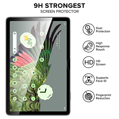 ivoler 2 Stück Schutzglas Schutzfolie für Google Pixel Tablet 11 Zoll, 9H Härte Panzer Schutz Glas, HD Klar Displayschutzfolie, Anti-Kratz Folie, Anti-Bläschen – Bild 4