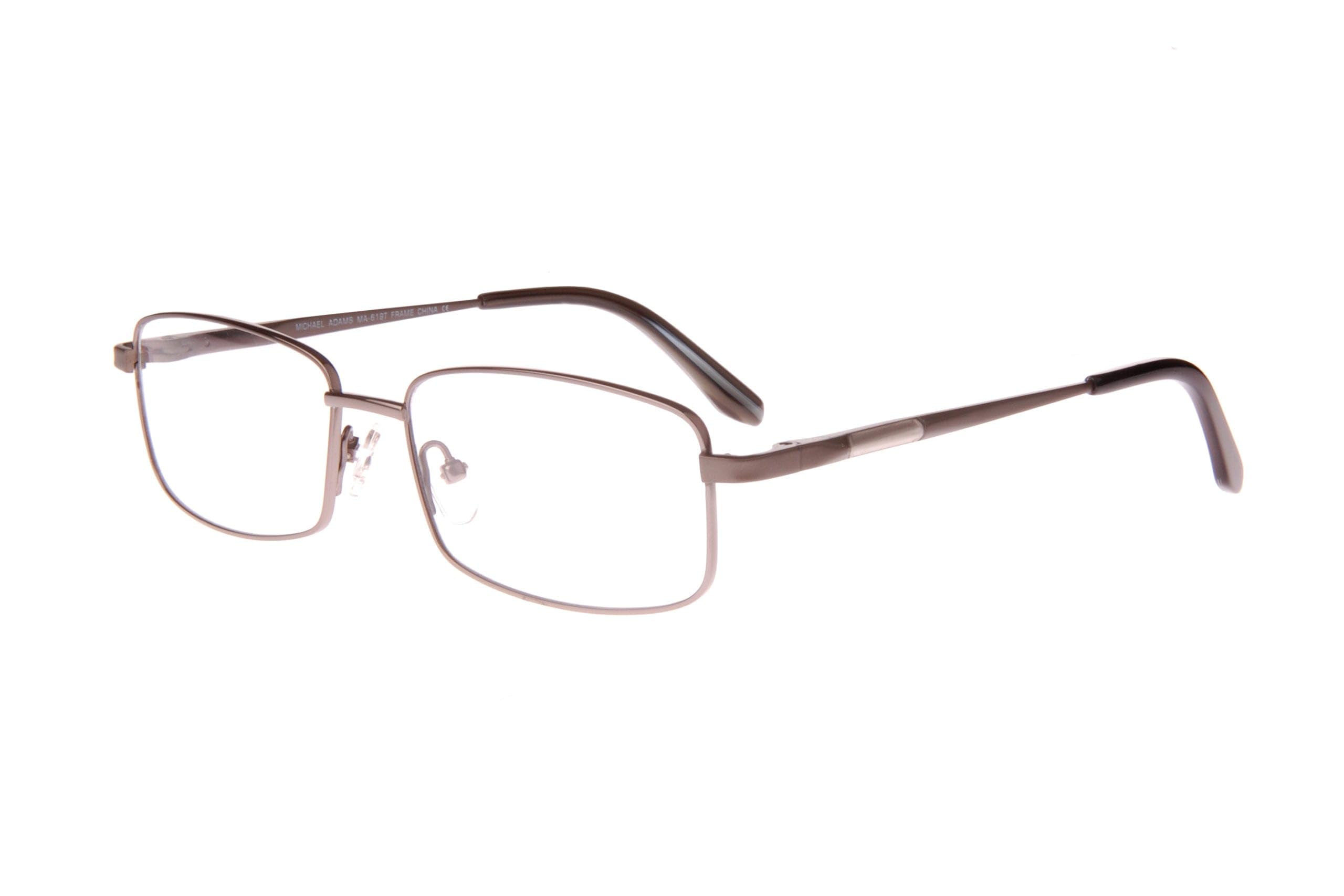 XPL NEW MICHAEL ADAMS MA-619T Gunmetal TITANIUM Eyeglasses 53/16/140
