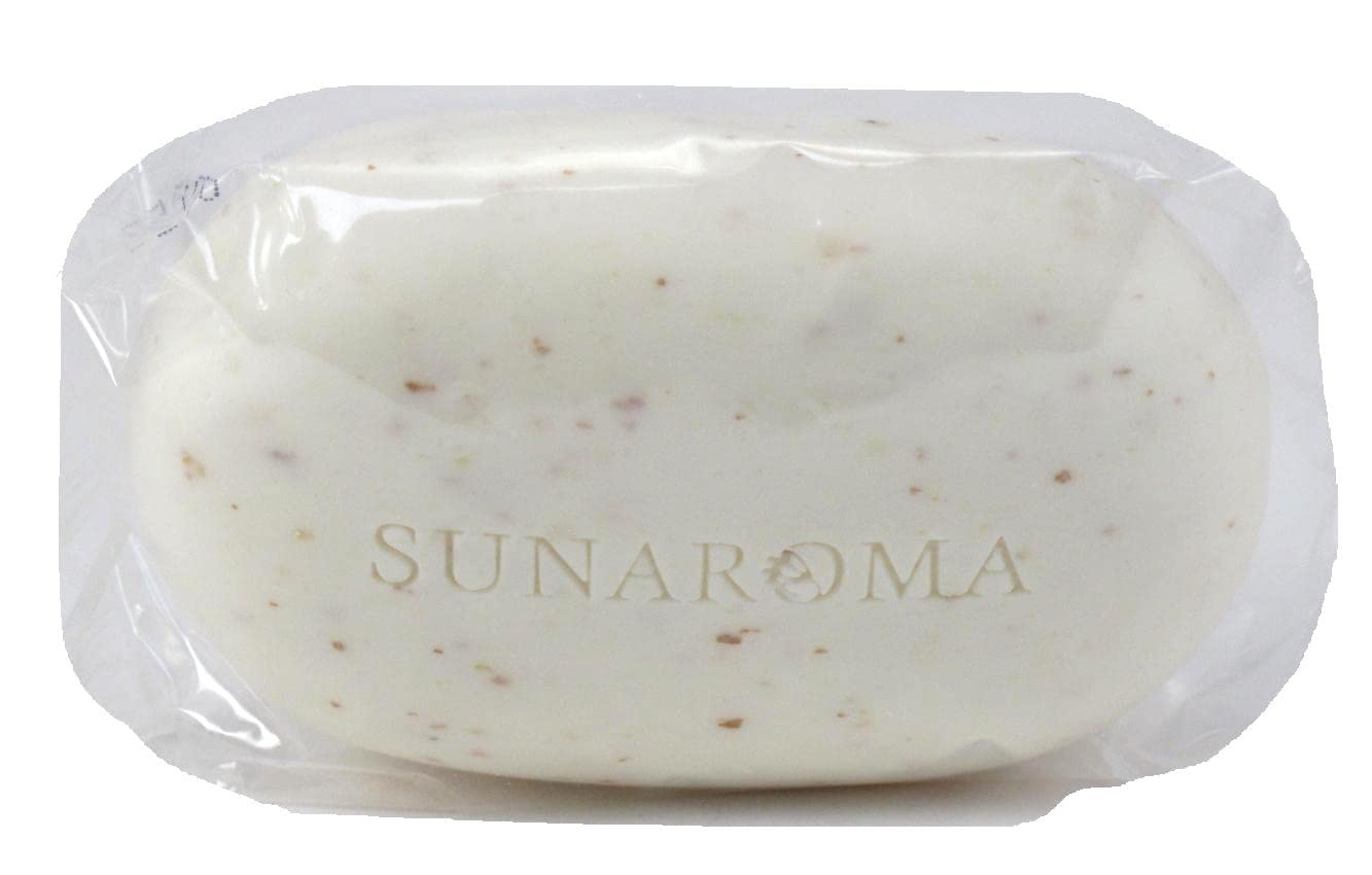 SUNAROMA Oatmeal Soap with Vitamin E (4.25 oz) - 100% Vegetable Based Soap - Great for Sensitive or Eczema Prone Skin - Made in the USA, Sulfate Free image 3